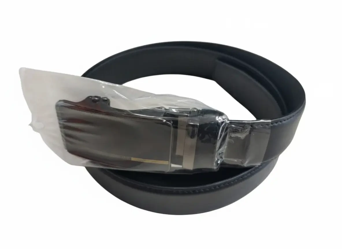 Gear Buckle Belt-Black